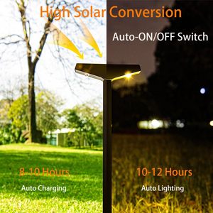 2 Luces Solares LED Mini para Camino, Luz Blanca Cálida, IP65 Impermeables, Certificación ROHS, Alta Luminosidad, Recargables, para Exteriores - Product Image 2