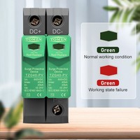 TOMZN SPD DC 500V 600V 800V 1000V 20KA ~ 40KA maison parafoudre dispositif de protection parafoudre basse tension