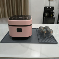 Kaffee maschine Silikon matte Bar Abfluss matte Küchen trockner Matte Tisch becher Isoliertes Tablett