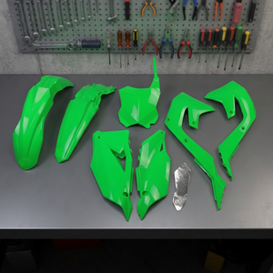 Kit Plastiche Verde Fluorescente Kawasaki KXF 450 2019-2023 Accessori Moto Modello Italia KAKIT227AFLU-5569 - Product Image 2