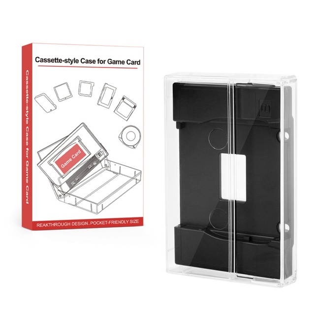 Wholesale Cassette-style Storage Case for PSP UMD Discs Protective Case Game Cards Protective Holder Box