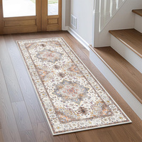 Runner Rug mat Machine Washable Rugs mat Bedroom 2x6 home Non Slip Boho carpet Rugs mat with TPR Backing