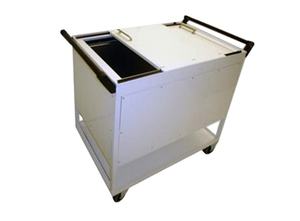 Afgeschermd Afval Radioactieve <span class=keywords><strong>Trolley</strong></span> Schild Containers <span class=keywords><strong>Trolley</strong></span> Voor Veilig Transport Radioactief Afvalmateriaal - Product Image 3