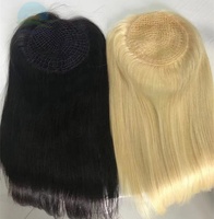Extensions de cheveux humains européens Remy, toupet, intégration de cheveux en filet droit, pas cher, 4x6, 5x5, 6x6, pour femmes