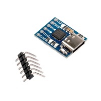 Módulo CP2102 USB Tipo-C a UART TTL, Convertidor Serial de 6 Pines, Descargador