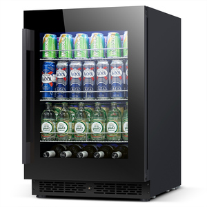 NE-355-12 Single Zone Built in Under Counter Stainless Steel Home Bar Beer Beverage Display Cooler <b>Fridge</b> - Product Image 4