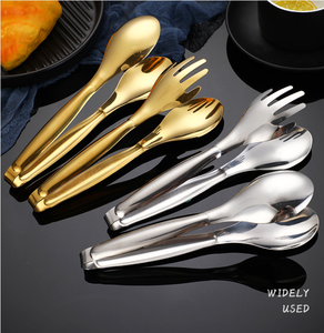 DFT21 Pinzas Doradas para Espaguetis, Ensaladas y Huevos con Cinco Puntas, para Repostería, Buffet y Cafetería - Product Image 2