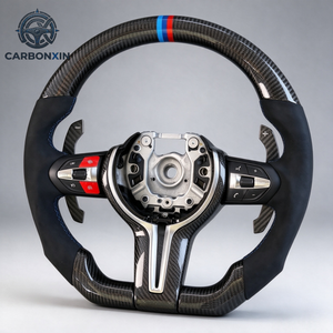 Volant de voiture en cuir personnalisé pour BMW F10 F20 F15 F31 F30 F32 F36 X1 X2 X3 X4 X5 X6 M2 M3 M4 GT E90 E92 E70 E82 E53 E89 E81 - Product Image 1