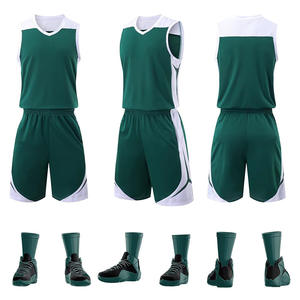 ชุดบาสเก็ตบอลผู้ใหญ่แบบกำหนดเองคุณภาพสูง ระบายอากาศ แห้งเร็ว ซับเหงื่อ ผลิตจากโพลีเอสเตอร์ 100% ลายไล่เฉดสีสำหรับฤดูร้อน - Product Image 5