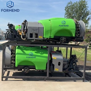Pulverizador Agrícola de Alta Presión de Tres Ruedas, Tipo Montable, Bomba <span class=keywords><strong>Insecticida</strong></span> para Huertos y Árboles Frutales, Motor de Gasolina/Diésel, Tanque de 600L - Product Image 4