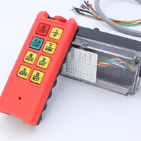 Control remoto inteligente inalámbrico de 6 botones de alta calidad, polipastos eléctricos de elevación, grúa de cabrestante Industrial Universal AC fijo