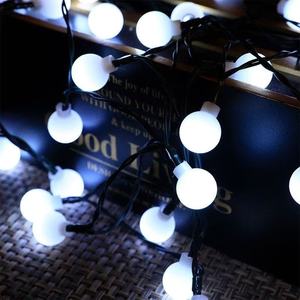 Bóng trắng dẫn toàn cầu chuỗi đèn <span class=keywords><strong>Twinkle</strong></span> đèn, cắm đèn Cổ Tích dẫn chuỗi - Product Image 4