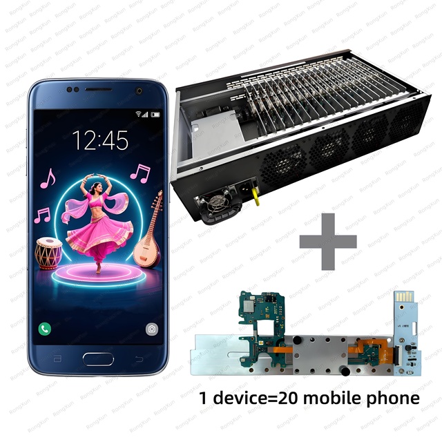 P30 Mobile PHONE FARM Box for S8 S20 S22 Farm Phone Box USB/OTG Chassis Box Phone Farm