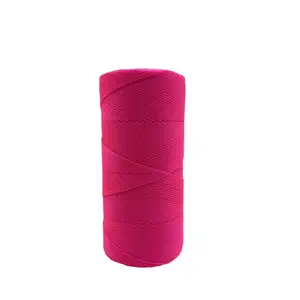 18 # 700ft fluor zierende rosa geflochtene Maurer linie DIY hand gewebte Geschenk verpackung Packs eil