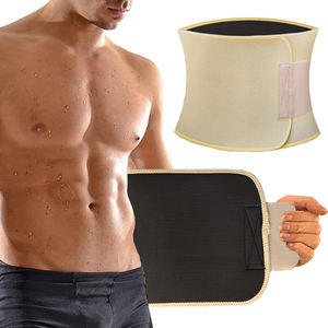वर्कआउट प्रशिक्षण नियोप्रोन ट्यूमर वजन घटाने स्लिमिंग रैप बेल्ट कमर की कमर ट्रिमर और पुरुषों और महिलाओं के लिए ट्रेनर बेल्ट - Product Image 4