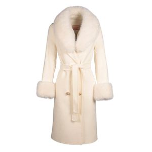 2023 promozionale di alta qualità personalizzato GCS autunno inverno <span class=keywords><strong>cappotto</strong></span> di <span class=keywords><strong>pelliccia</strong></span> di lana <span class=keywords><strong>cashmere</strong></span> monofacciale - Product Image 1