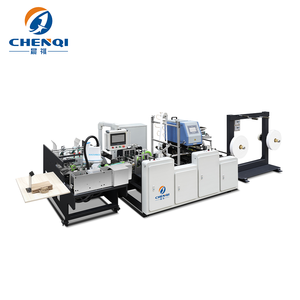 Nouvelle machine combinée de fabrication de poignées en papier torsadé avec moteur électrique CQ-THA, engrenage automatique et colle thermofusible pour sacs en papier - Product Image 1