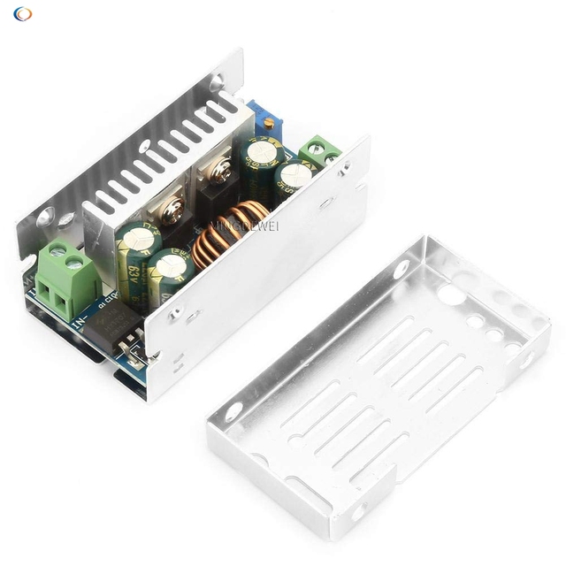 DC-DC Buck Converter, 200W 15A 8-60V to 1-35V Step Down Module DC Power Converter Non-Isolated Adjustable Switching Power
