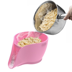 Passoire en acier inoxydable SYH571 pour la maison, outils et accessoires de cuisine, filtre à fruits en conserve, matériau métallique, vente en gros - Product Image 2