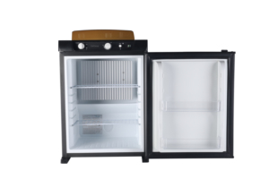 Petit réfrigérateur à gaz 62L Réfrigérateur à 3 voies Réfrigérateur au propane Réfrigérateur électrique compact <span class=keywords><strong>pour</strong></span> <span class=keywords><strong>camping</strong></span>-<span class=keywords><strong>car</strong></span> Camion Remorque - Product Image 5