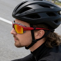 Nouvelles lunettes de course tendance coupe-vent avec logo personnalisé, protection UV unisexe, lunettes de sport amovibles