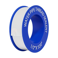 Joint de filetage d'étanchéité blanc haute densité Ptfe Plombiers de plomberie Ruban Ptfe blanc X2 fileté