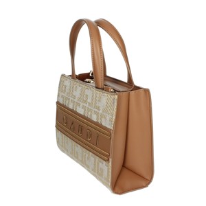 Borsa V4AI-11851 di lusso in pelle classica piccola borsa due manici Logo vegano Zip vera pelle ODM borsa alla moda per le signore - Product Image 2