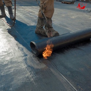 Membrane d'étanchéité bitumineuse modifiée SBS 3mm 4mm, feuille d'asphalte APP ignifuge pour l'étanchéité des toitures en béton - Product Image 2