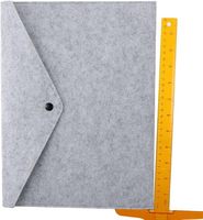 Organisateur de documents en feutre au design pratique, pochette pour ordinateur portable, classeur A4, fournitures de bureau