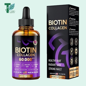 La vendita calda del collagene senza zucchero della biotina fa cadere le gocce ad assorbimento rapido per la pelle radiosa dei capelli sani e le unghie forti - Product Image 1