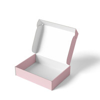 Boîte en carton ondulé avec Logo personnalisé, pour courrier électronique, boîte de livraison postale, 50 pièces