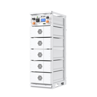 Batterie solaire haute tension 150 kWh 200 kWh pour stockage sur rack, durée de vie 15 ans, 6000 cycles, pour la sauvegarde d'énergie domestique et photovoltaïque