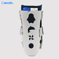 Orthèse de cheville et de pied pédiatrique à ajustement sécurisé, botte pour jambe inférieure avec tissu respirant pour un confort tout au long de la journée et la rééducation.