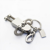 TD-001 vente chaude en acier inoxydable Robot forme clé usb pilote de stylo usb en métal de haute qualité