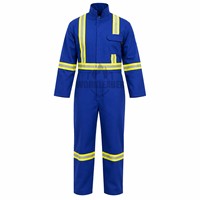 Combinaison de travail ignifuge pour hommes NFPA 2112 ASTM F1506 Vêtements de protection réfléchissants pour l'industrie du soudage