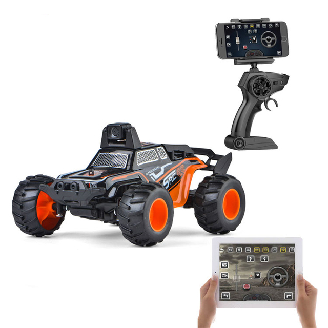LK Toys Remote Control Car with Camera WiFi 720P HD FPV Camera 2.4Ghz 1/18 Scale Off-Road Remote Control Truck Monster Trucks