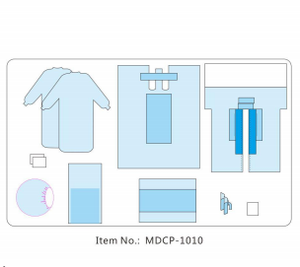 Kit Angiografico Sterile Monouso per Chirurgia Cardiovascolare, Pratico e Impermeabile per Uso Ospedaliero - Product Image 3