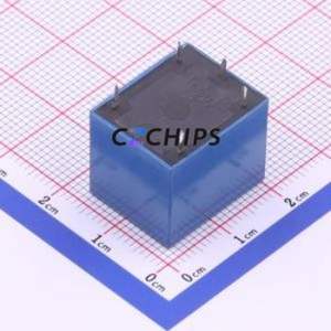 SRD-DC9V-SL-C Power Relay Through hole Component (THT),15.6x19.2mm Relay 9V 1 Changeover: 1C (SPDT-Changeover)::: 5 250V-AC - Product Image 2