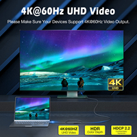 PD 100W Tipo C a Tipo C Cables de carga de teléfono rápido 10G 4K Cables de transferencia de datos de alta velocidad Cable de cargador duradero trenzado de nailon