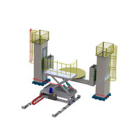 Posicionador de soldadura CNC de 3 ejes de alta resistencia, deslizador de zapata de freno giratorio, soldadores de columna de haz, Robot tipo L para soldadura deslizante de Robot