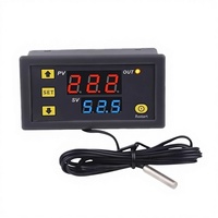 W3230 Modul Pengontrol Suhu Tampilan Digital Presisi Tinggi Sakelar Kontrol Suhu Ukuran Miniatur 12V/24V AC 220V