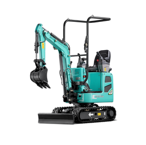 Produits les plus vendus : Mini-excavatrice sur chenilles chinoise Swe10fed de 1 tonne avec godet de 0,02 m³ et pièces de rechange - Product Image 1
