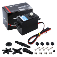 Servomoteur analogique standard JX Servo PS-4806HB Mini 48,5g en métal et plastique pour pièces d'avion, bateau et hélicoptère RC