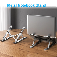 Support de bureau portable pliable en alliage d'aluminium WFYEAR OEM à 10 positions réglables, étanche, léger (0,2 kg), pour lit