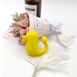 強い衝撃指先ダックバイブレーター防水シリコンフィンガーバイブレーター大人のおもちゃ - Product Image 6