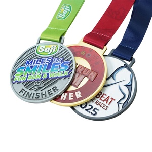 Yüksek Kaliteli Spor Şampiyonluk Hatıra Plaketi Kupası Tasarımcısı Gümüş Bronz Madalyalar UV Çinko Alaşımı Pirinç Ucuz Sigorta - Product Image 2