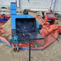Machine à couper la paille sèche, broyeur de balles de foin et de paille, broyeur d'herbe pour l'alimentation animale, déchiqueteuse de balles de maïs et de blé pour mélangeur d'aliments