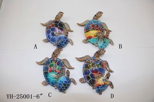 Hot-Selling <b>Large</b> Turtle Figurine with Small Turtle From the Tropical Ocean Series Knick-Knack for Home Decor - Product Image 5