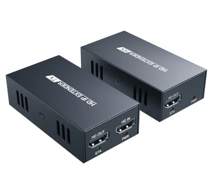 Bộ Mở Rộng HDMI Qua IP 200M, Bộ Mở Rộng HDMI 1080P Qua Cáp RJ45 CAT5 CAT5e CAT6 Với Vòng Lặp Như Bộ Chia HDMI