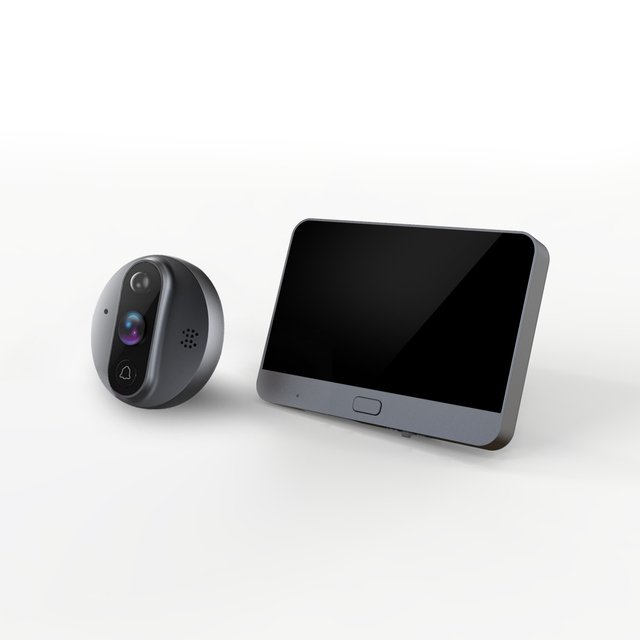 Tuya Digital Peephole 1080p Door Viewer Smart Door Camera for Office Apartment House and Hotel